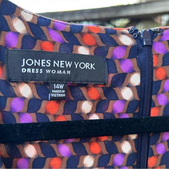 Jones New York Plus Surplice Dress 14W NWT - Picture 6 of 9